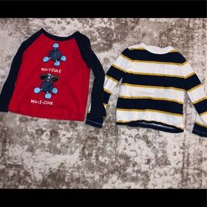 Lot of 2 GAP long sleeve tees - size 5